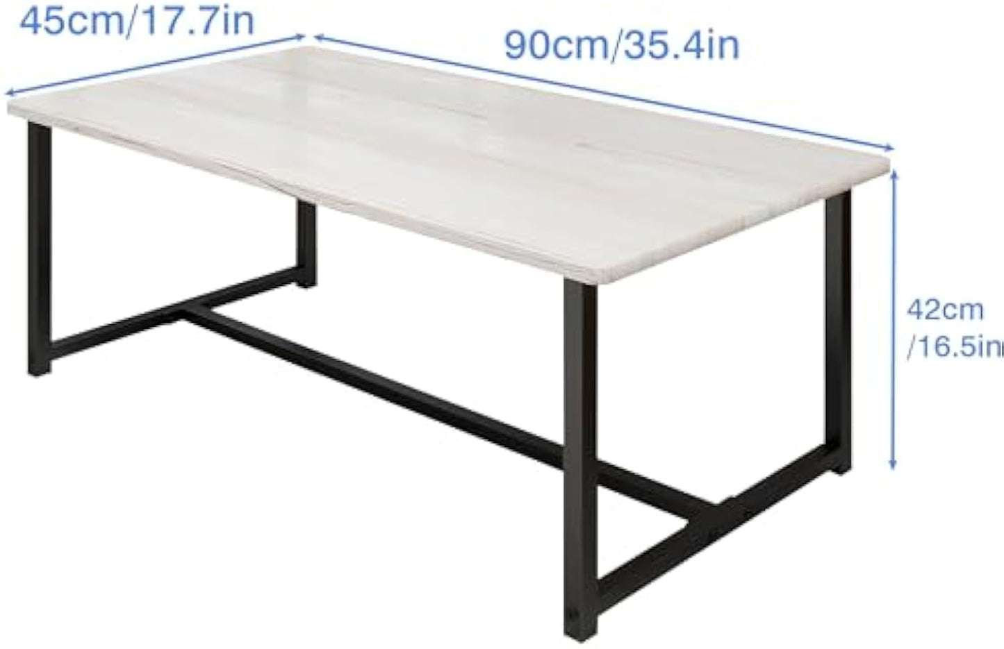 Rustic Minimalist Coffee Table – Sturdy, Stylish, and Versatile