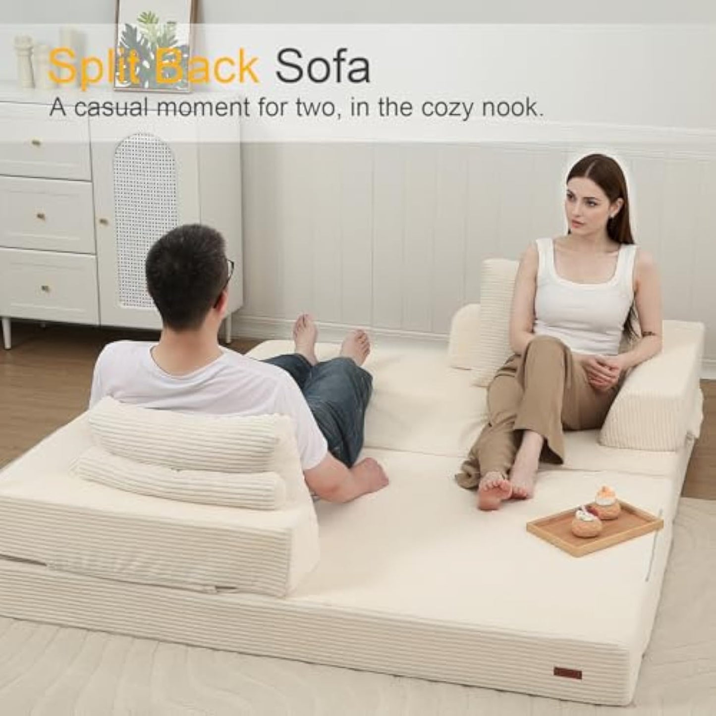 3-in-1 Convertible Sofa Bed – Comfort, Style, and Versatility