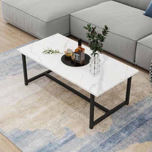 Rustic Minimalist Coffee Table – Sturdy, Stylish, and Versatile
